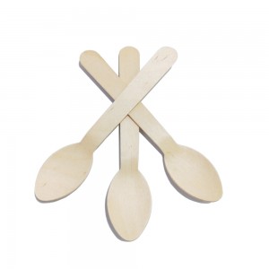 140mm Wooden Cutlery