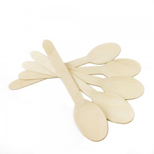 160mm Wooden Cutlery