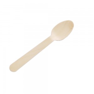 140mm Wooden Cutlery